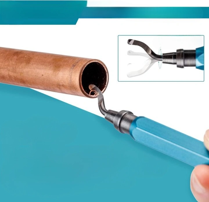 バリ取り回転リーマーの使い方