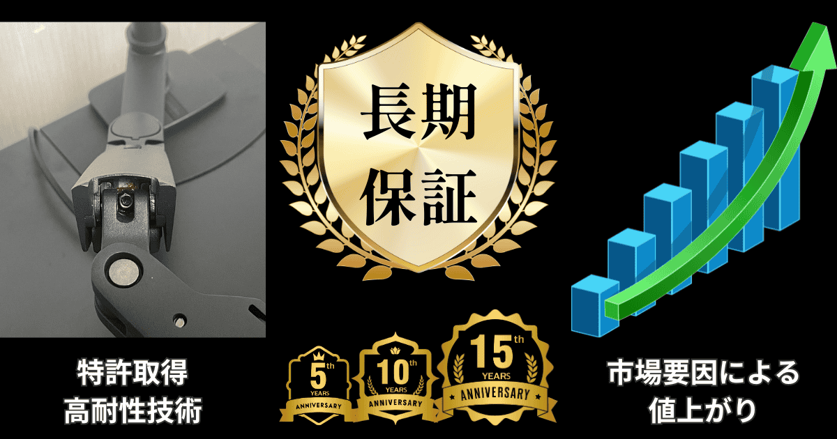 エルゴトロン モニターアーム高価な理由