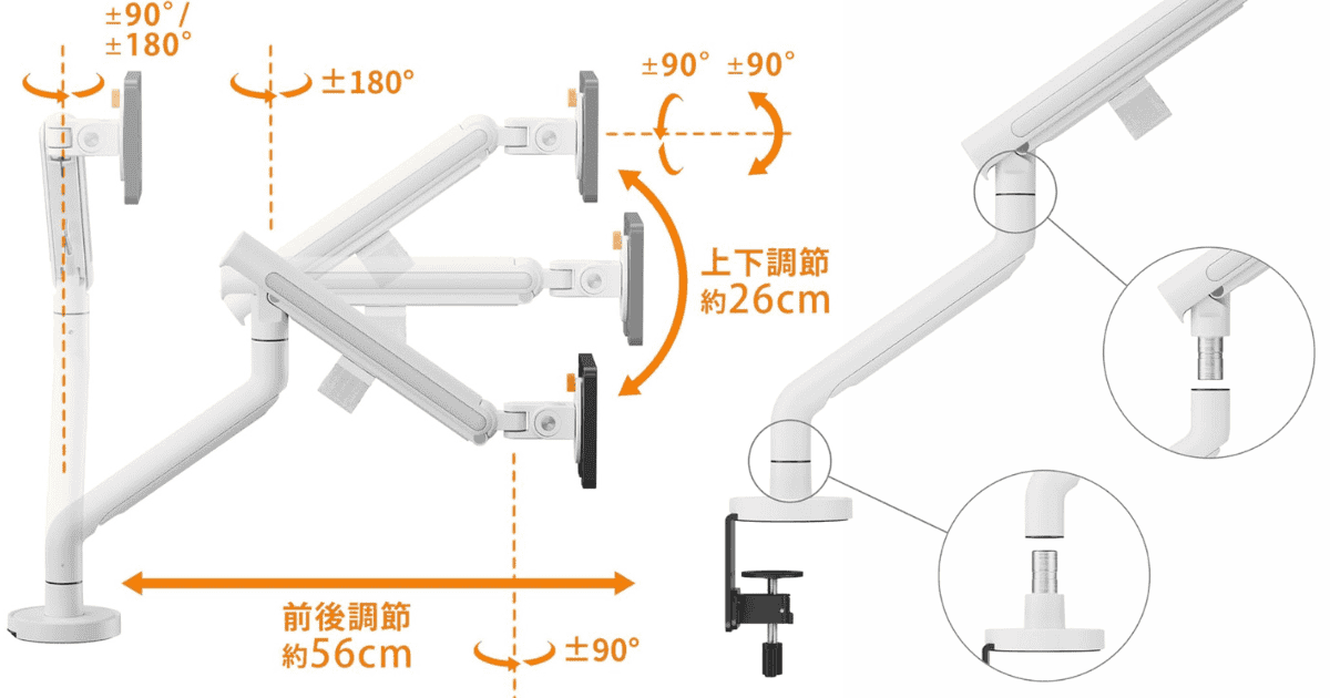 Archiss AS-MABM02-WH スペック