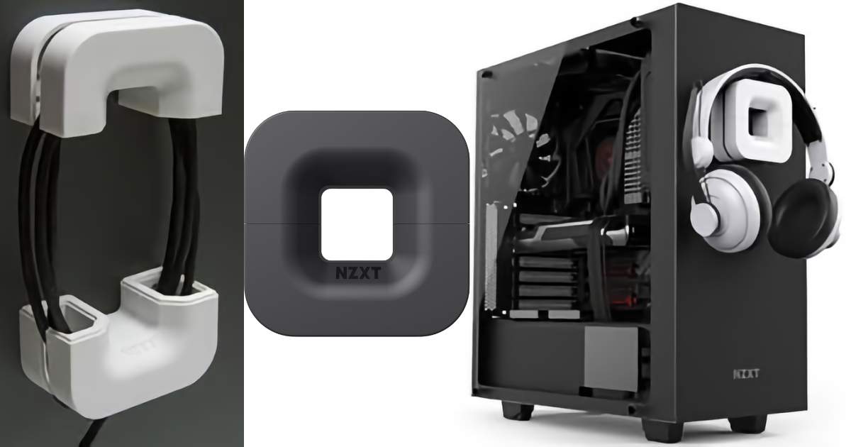 NZXT PUCK マグネットヘッドホンコード収納