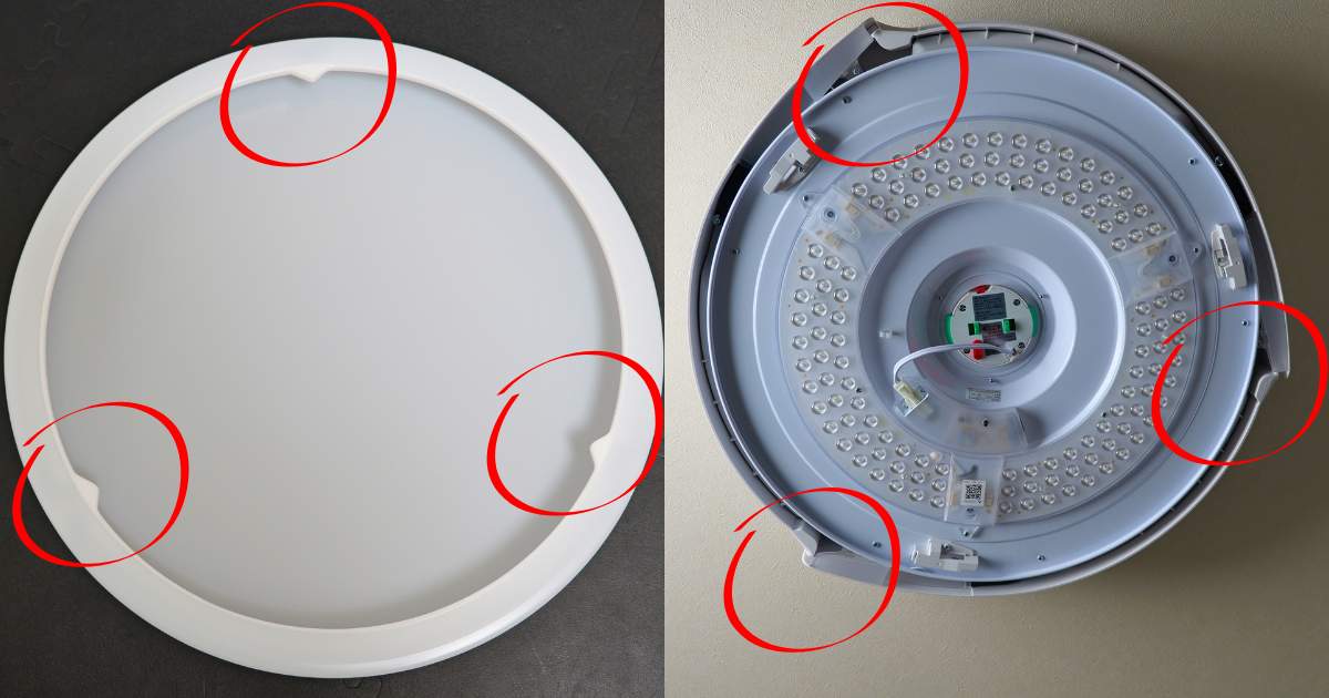 スワン電器 UZUKAZE3 フロントカバー取り付け