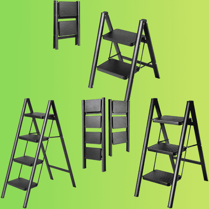 Double Elite折りたたみ脚立