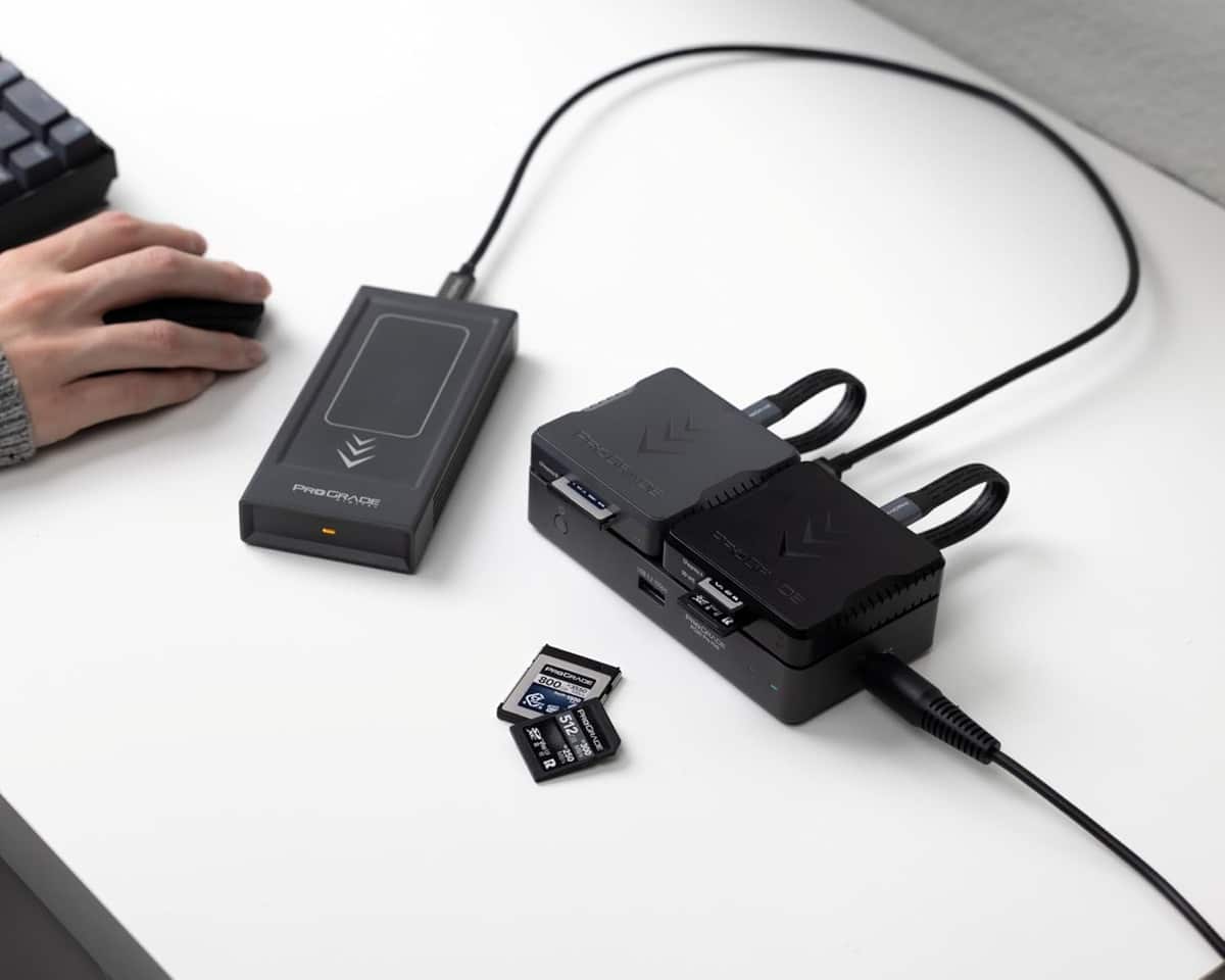 ProGrade Digital PG20 Pro SDカードスロット
