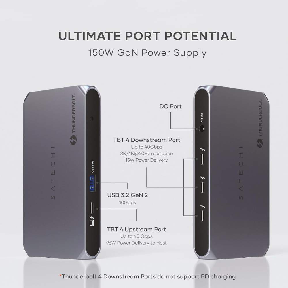 Satechi Slim Pro Thunderbolt4ハブ