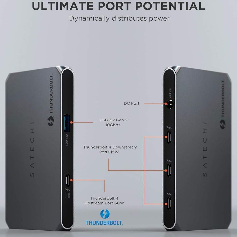 Satechi Slim Thunderbolt4ハブ