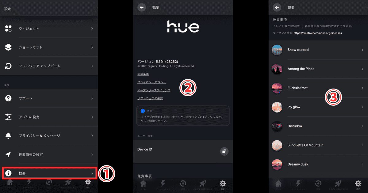 Philips Hueアプリ 概要