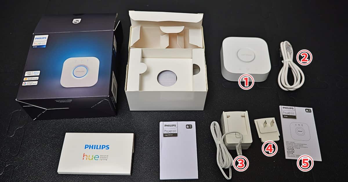 Philips Hueブリッジ 付属品