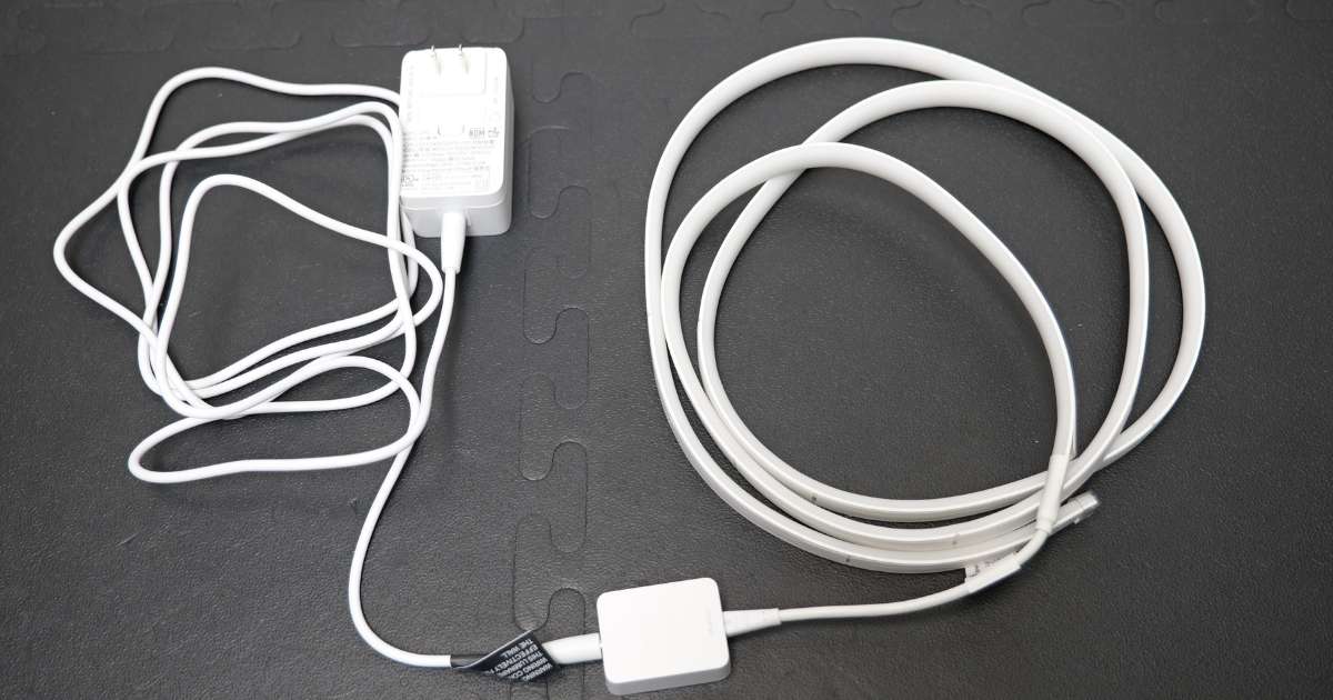 Philips HueグラデーションLEDテープ電源アダプタ接続