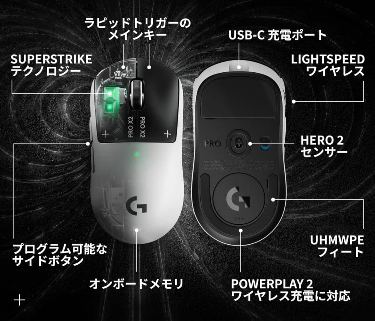 ロジクール PRO X2 SUPERSTRIKE